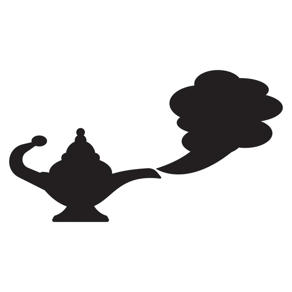 Genie symbol icon,logo illustration design template. vector