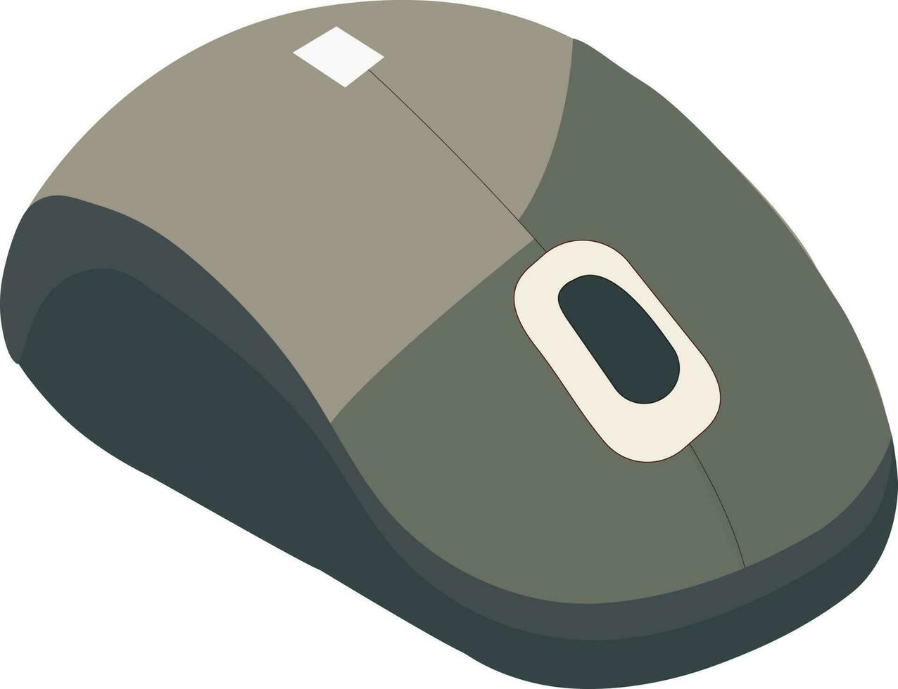 Wireless mouse of pc vector