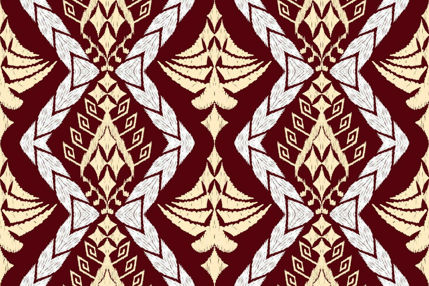 Ethnic Figure aztec embroidery style. Geometric ikat oriental traditional art pattern.Design for ethnic background,wallpaper,fashion,clothing,wrapping,fabric,element,sarong,graphic,vector illustration vector