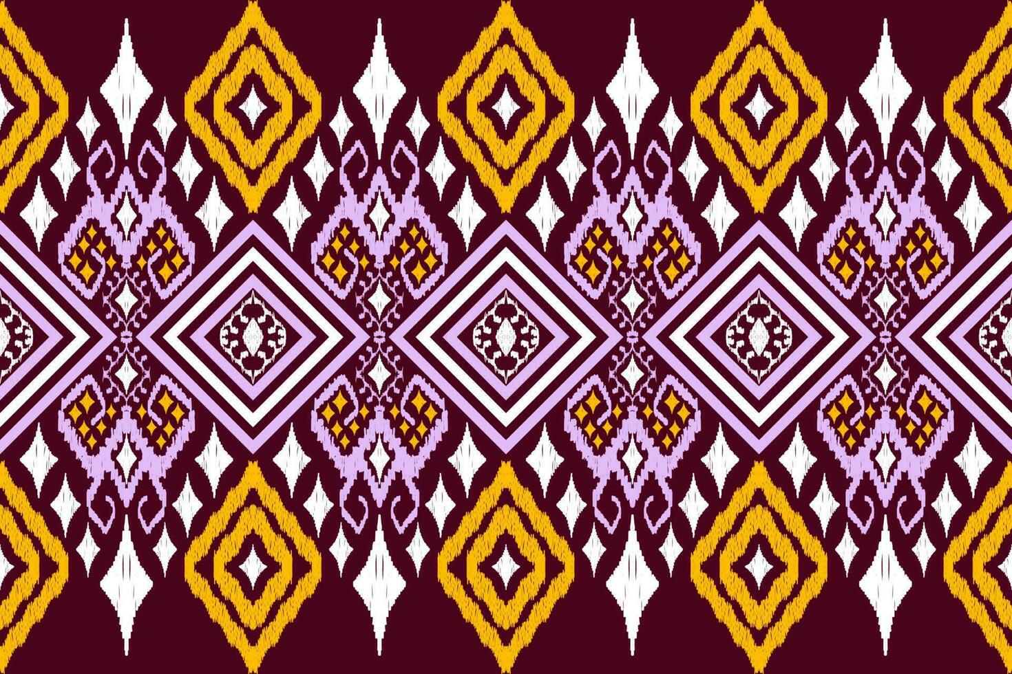 Ethnic Figure aztec embroidery style. Geometric ikat oriental traditional art pattern.Design for ethnic background,wallpaper,fashion,clothing,wrapping,fabric,element,sarong,graphic,vector illustration vector