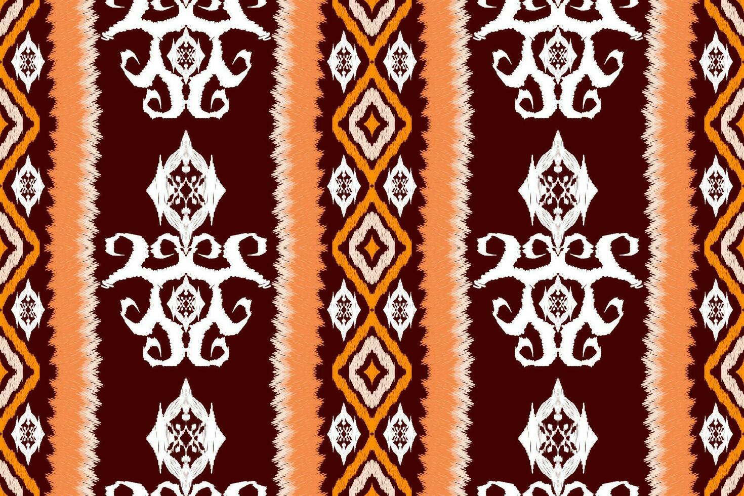 Ethnic Figure aztec embroidery style. Geometric ikat oriental traditional art pattern.Design for ethnic background,wallpaper,fashion,clothing,wrapping,fabric,element,sarong,graphic,vector illustration vector
