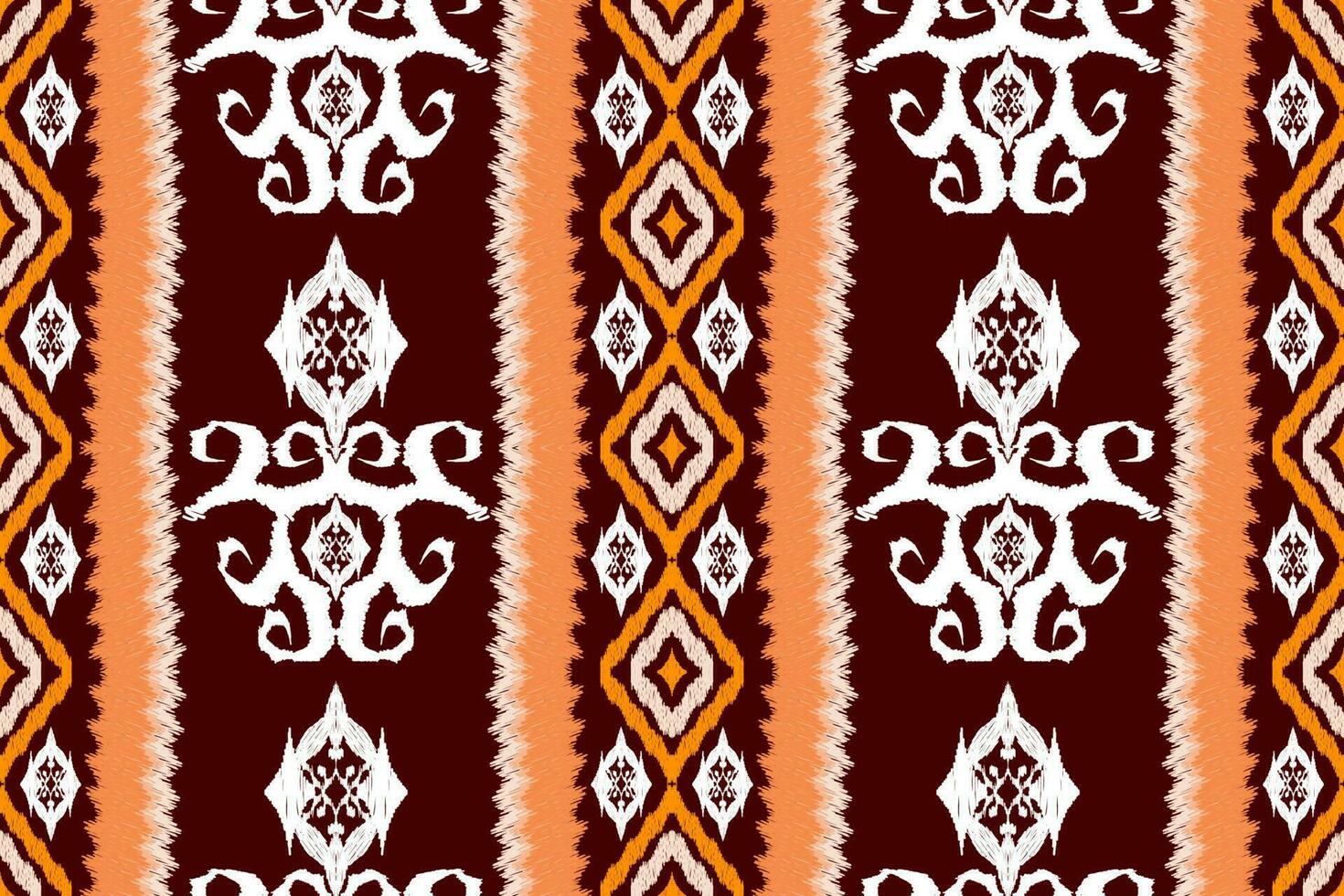 Ethnic Figure aztec embroidery style. Geometric ikat oriental traditional art pattern.Design for ethnic background,wallpaper,fashion,clothing,wrapping,fabric,element,sarong,graphic,vector illustration vector