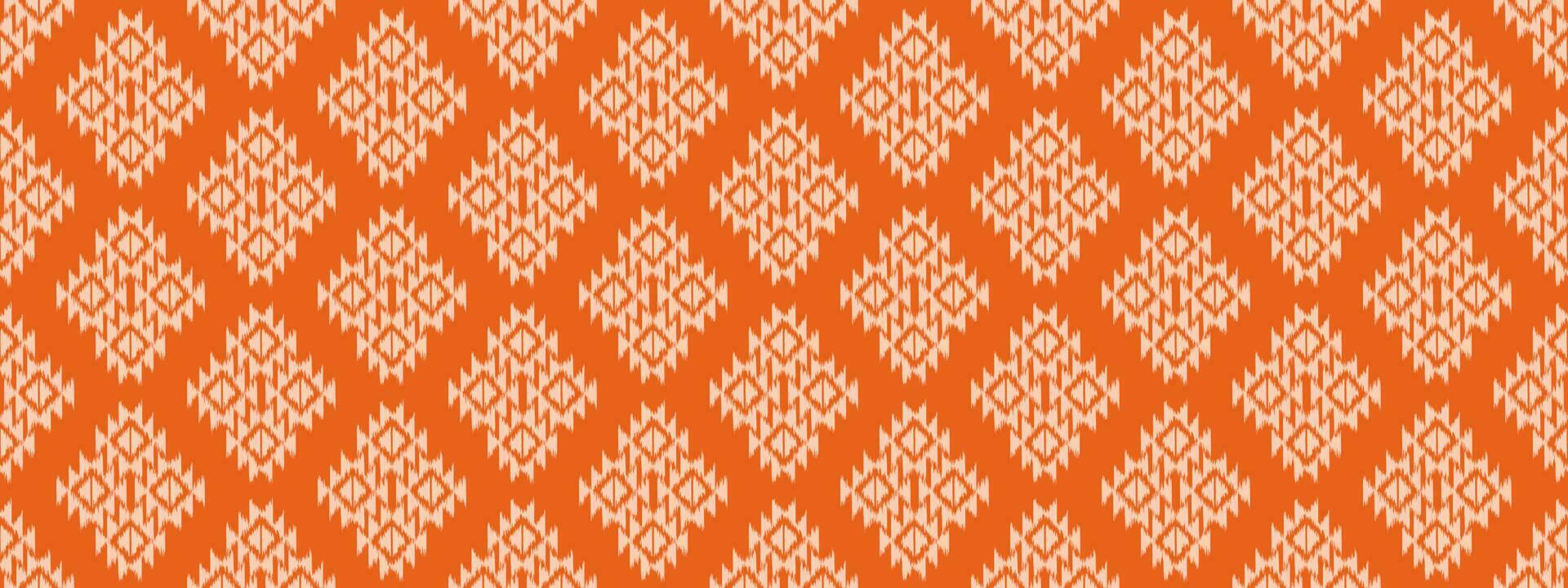 étnico resumen ikat Arte. sin costura modelo en tribal, gente bordado, y mexicano estilo. azteca geométrico Arte ornamento impresión. diseño para alfombra, fondo de pantalla, ropa, envase, tela, cubrir, textil. vector