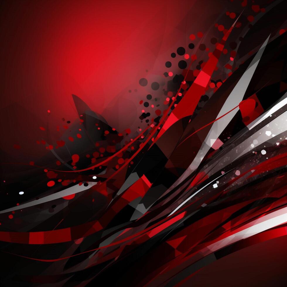 Red and black abstract background photo