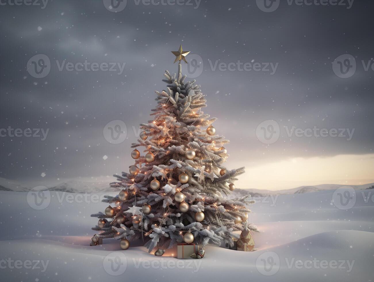 The 3D Joy of the Christmas Tree photo