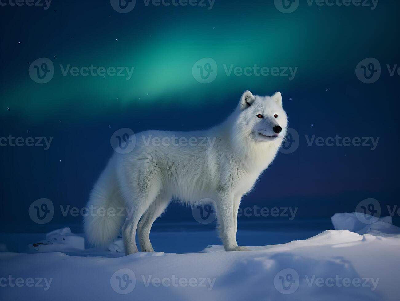 Arctic Foxs Winter Wonderland Survival in the Snow photo