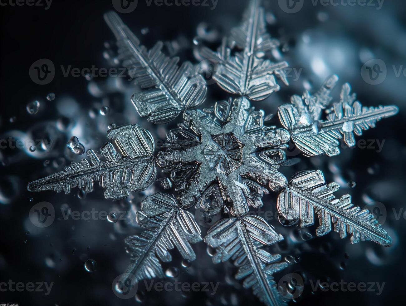 Revealing the Secrets of a Snowflake photo