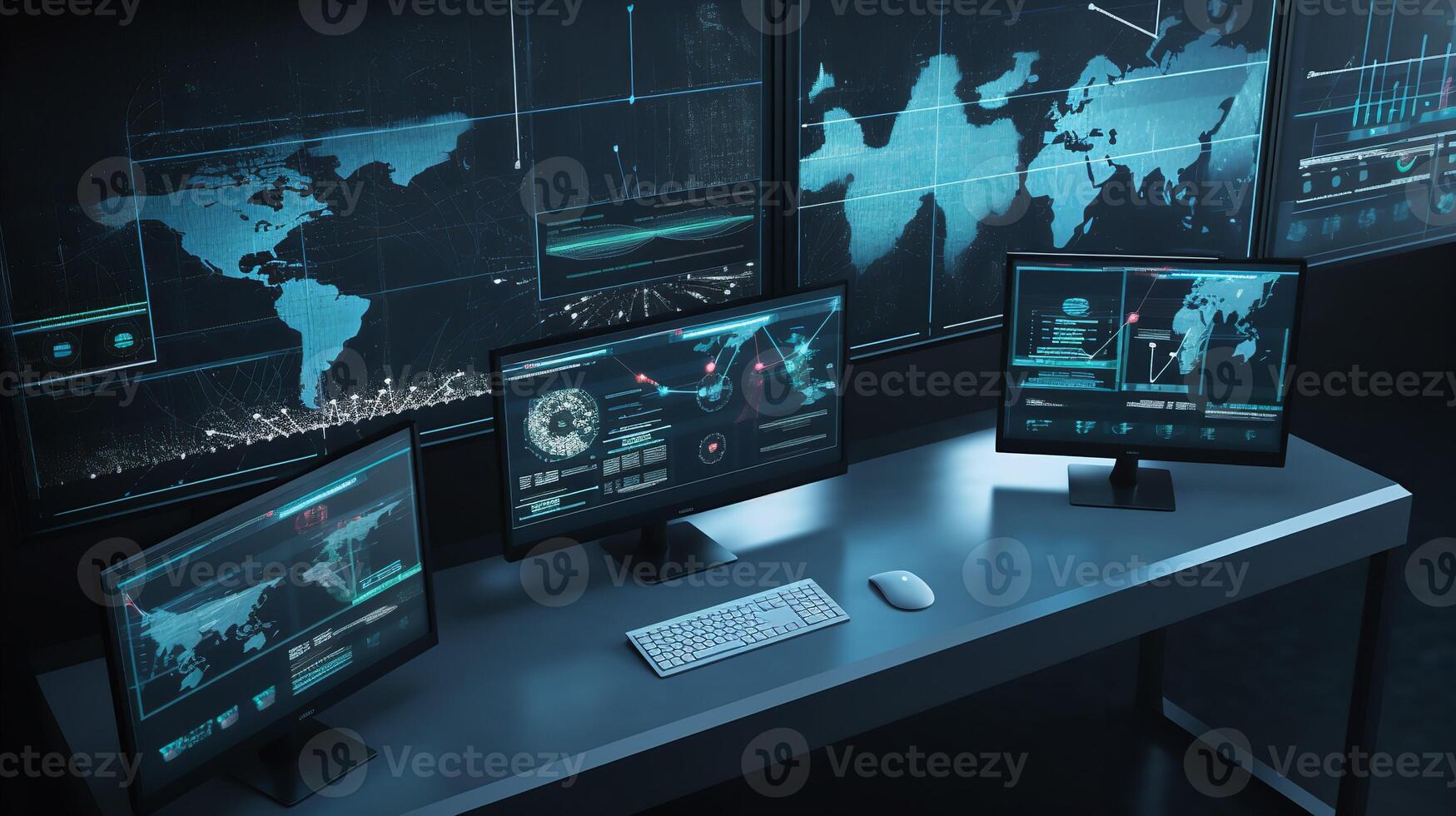 Ai based cybersecurity threat detection 24351650 stock photo at vecteezy