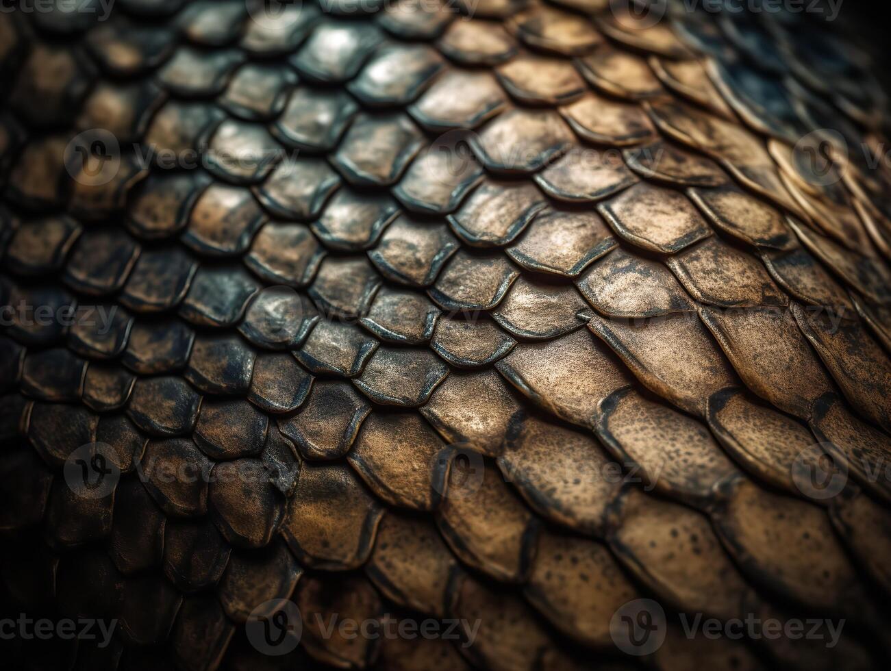 A Symphony of Scales in Reptilian Skin photo