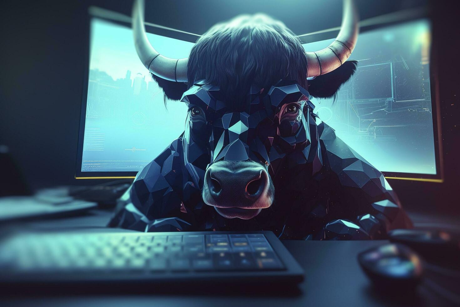 Bull Trading Logo Stock Photos, Images and Backgrounds for Free Download