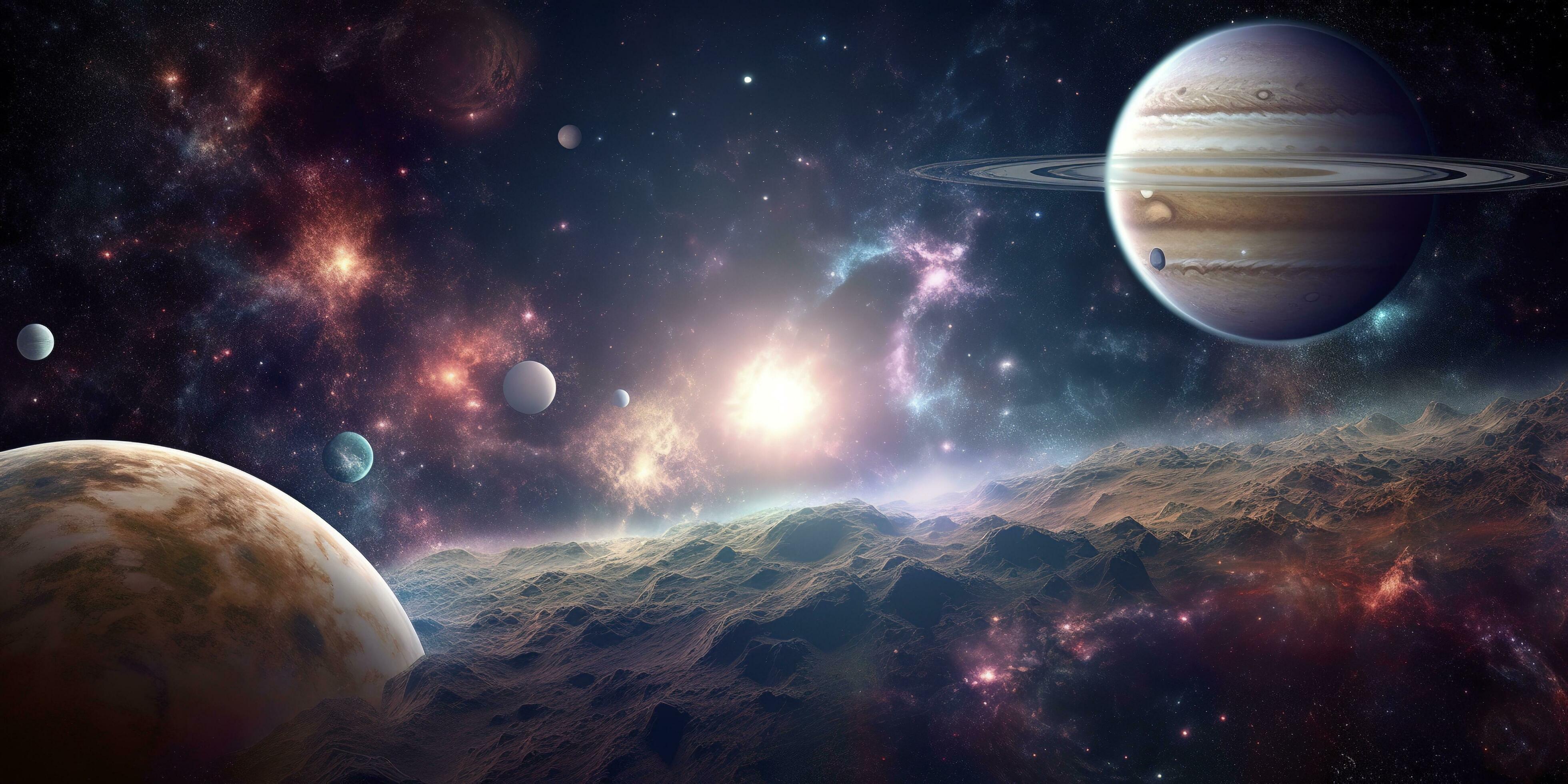 Astronaut Wallpaper Planet Space Space Art Digital Art Astronomy   Wallpaperforu