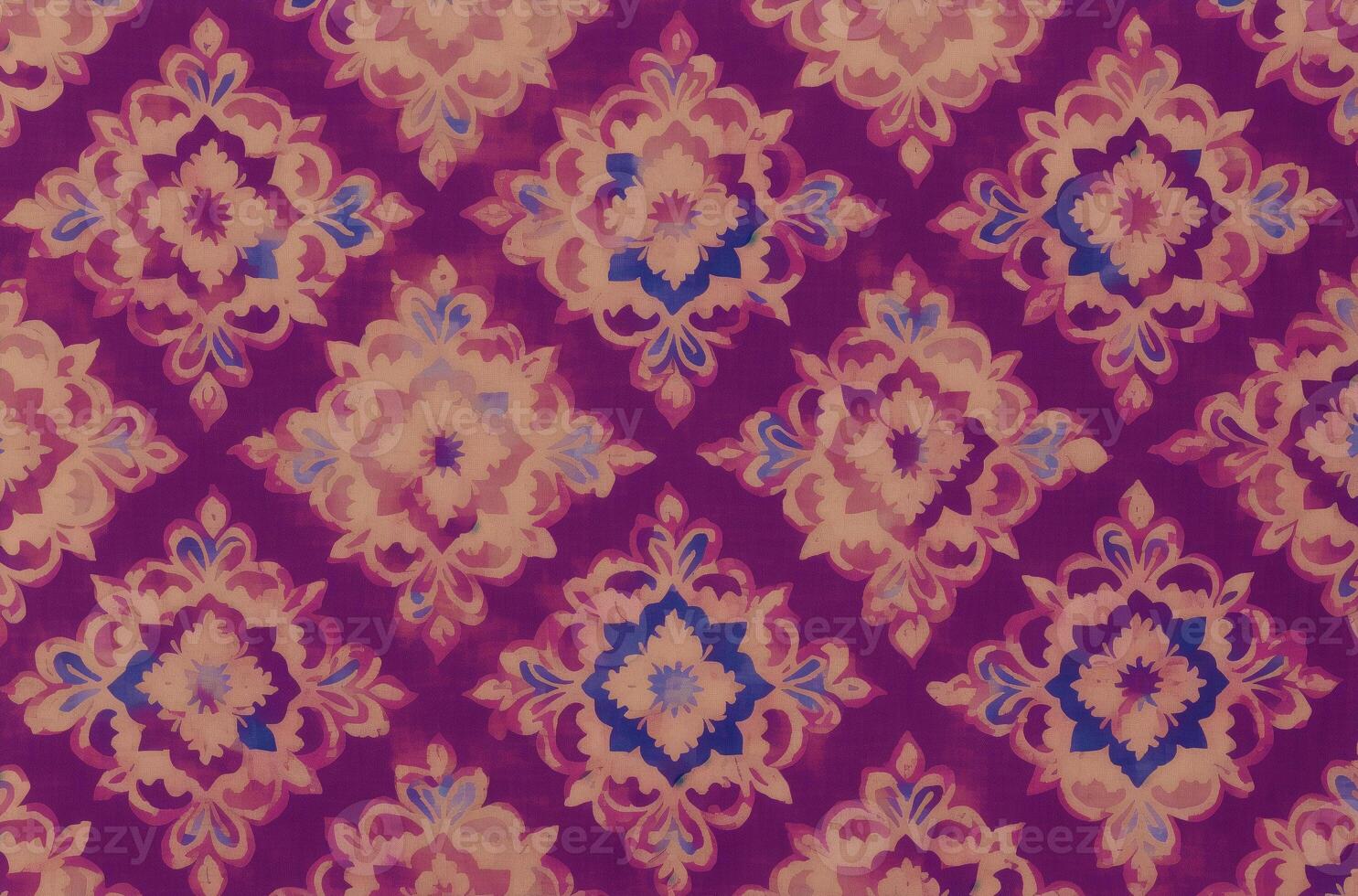 A beautiful textile pattern. Textile Symphony. A Journey of Fabric. photo