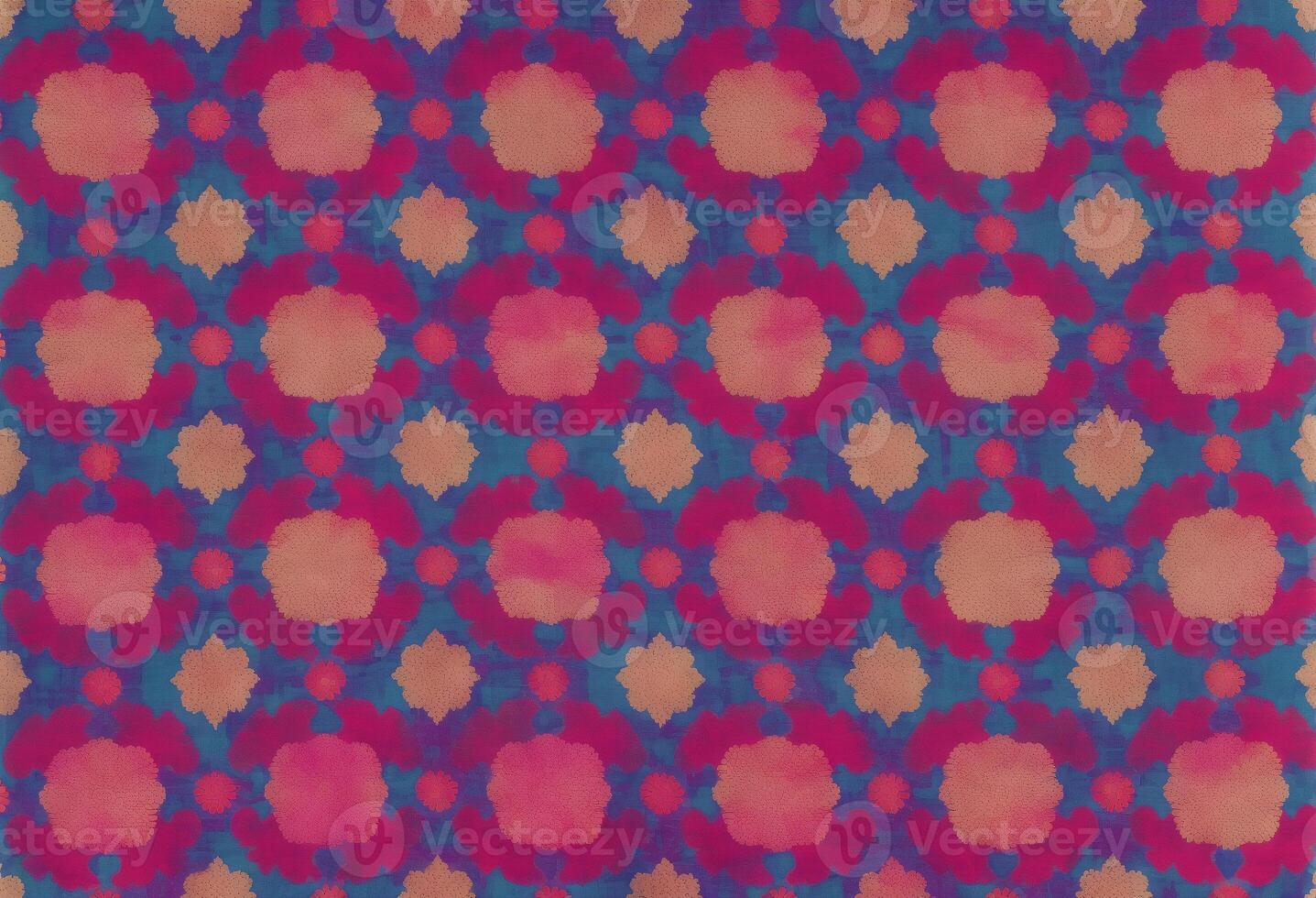 A beautiful textile pattern. Textile Symphony. A Journey of Fabric. photo