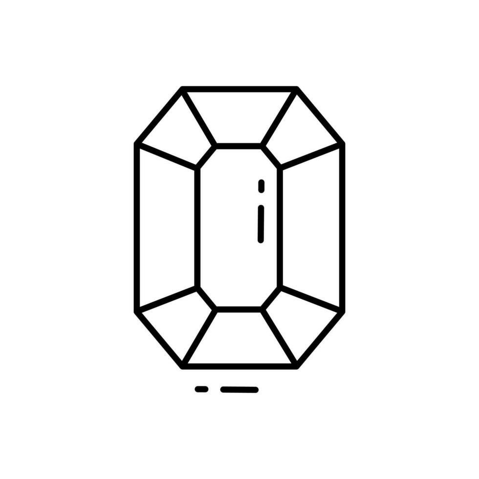 Illustration vector graphic of the Diamond