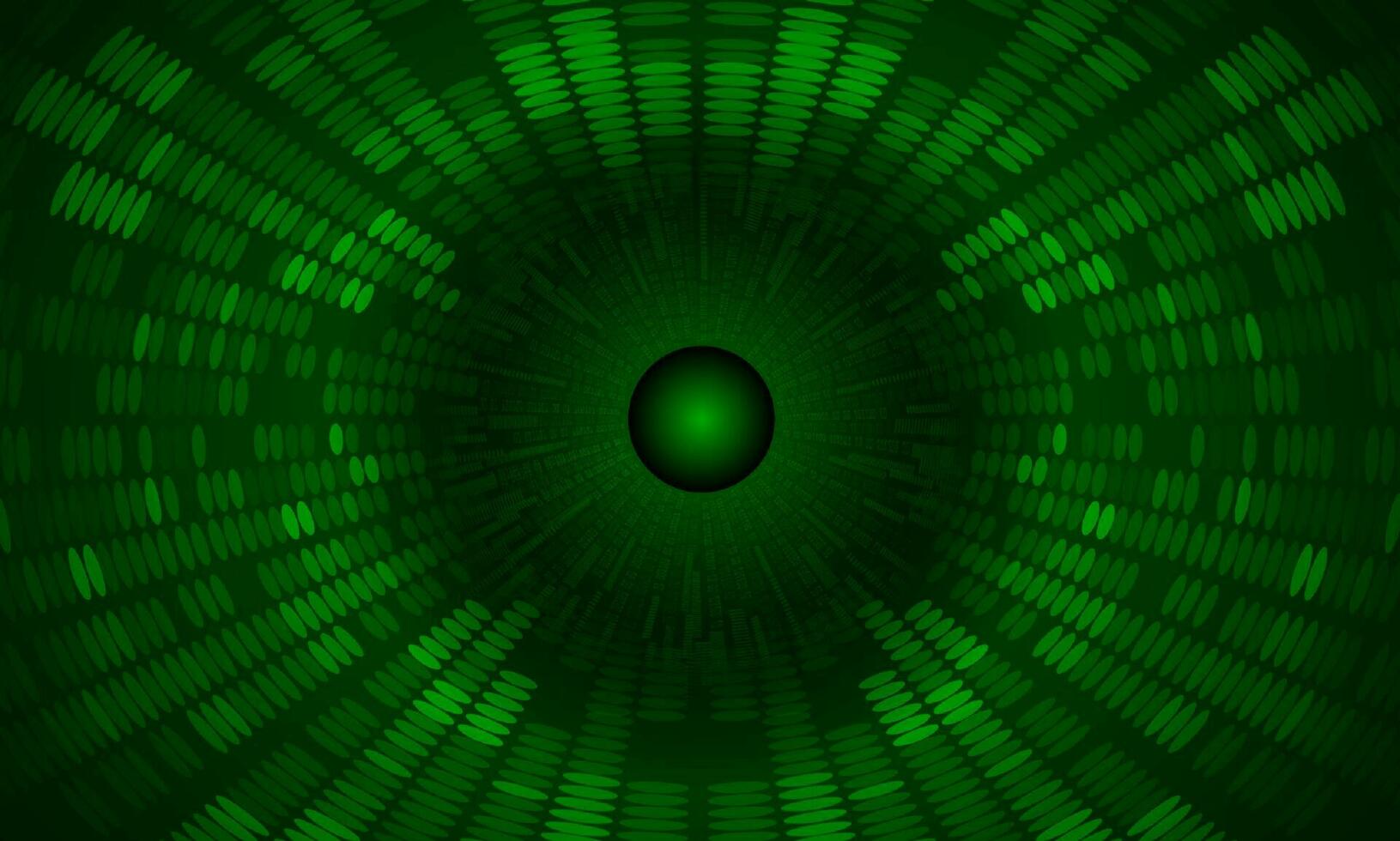 Modern Holographic Globe on Technology Background vector