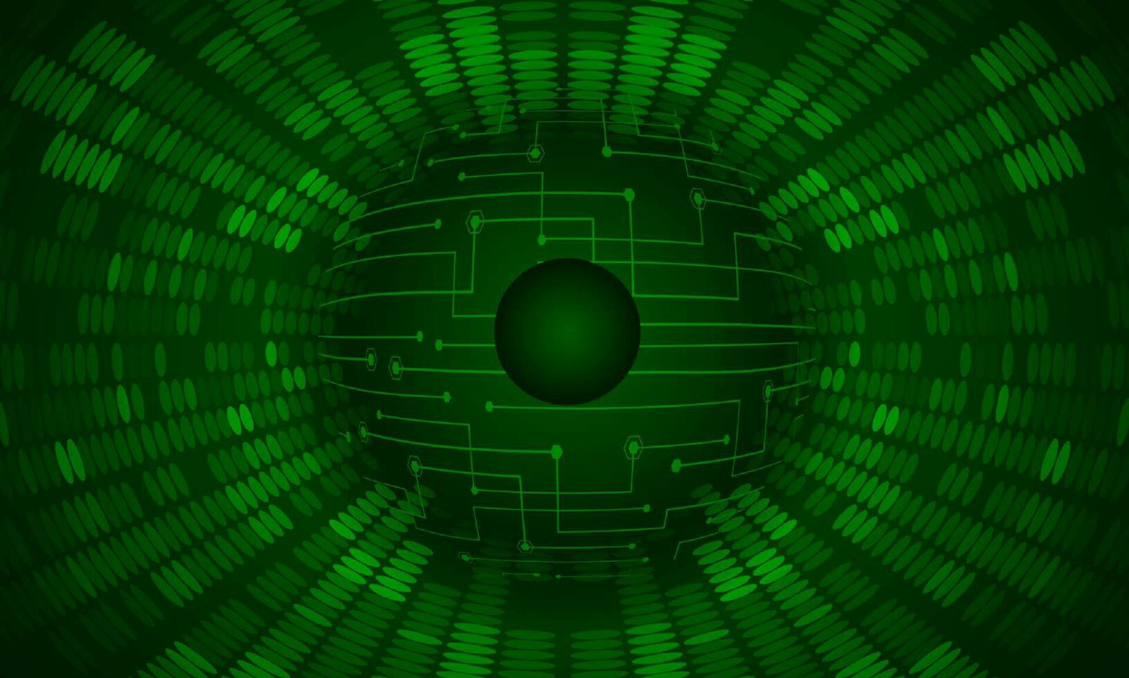 Modern Holographic Globe on Technology Background vector