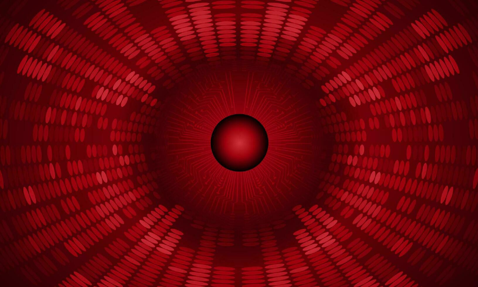 Modern Holographic Globe on Technology Background vector