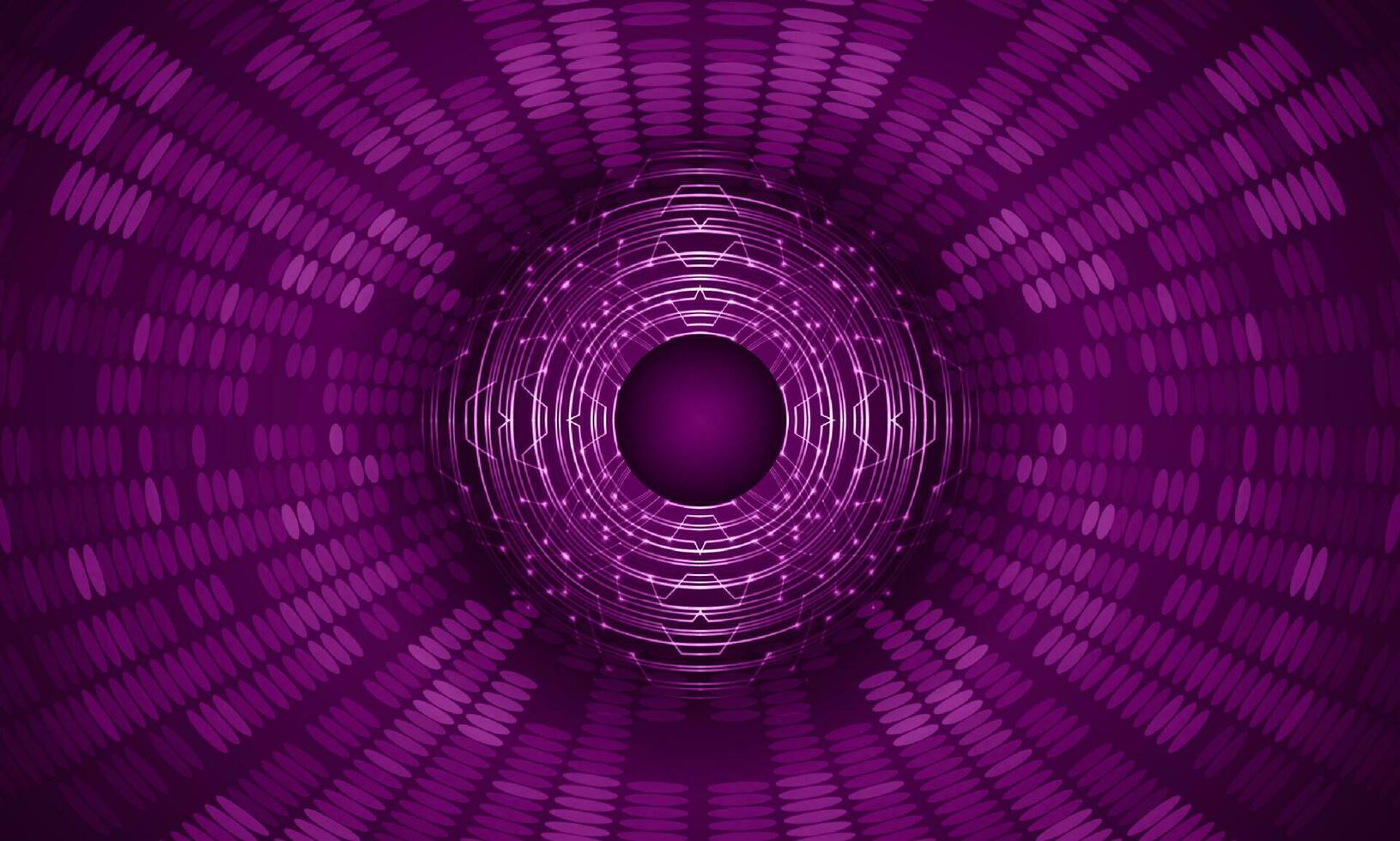 Modern Holographic Globe on Technology Background vector