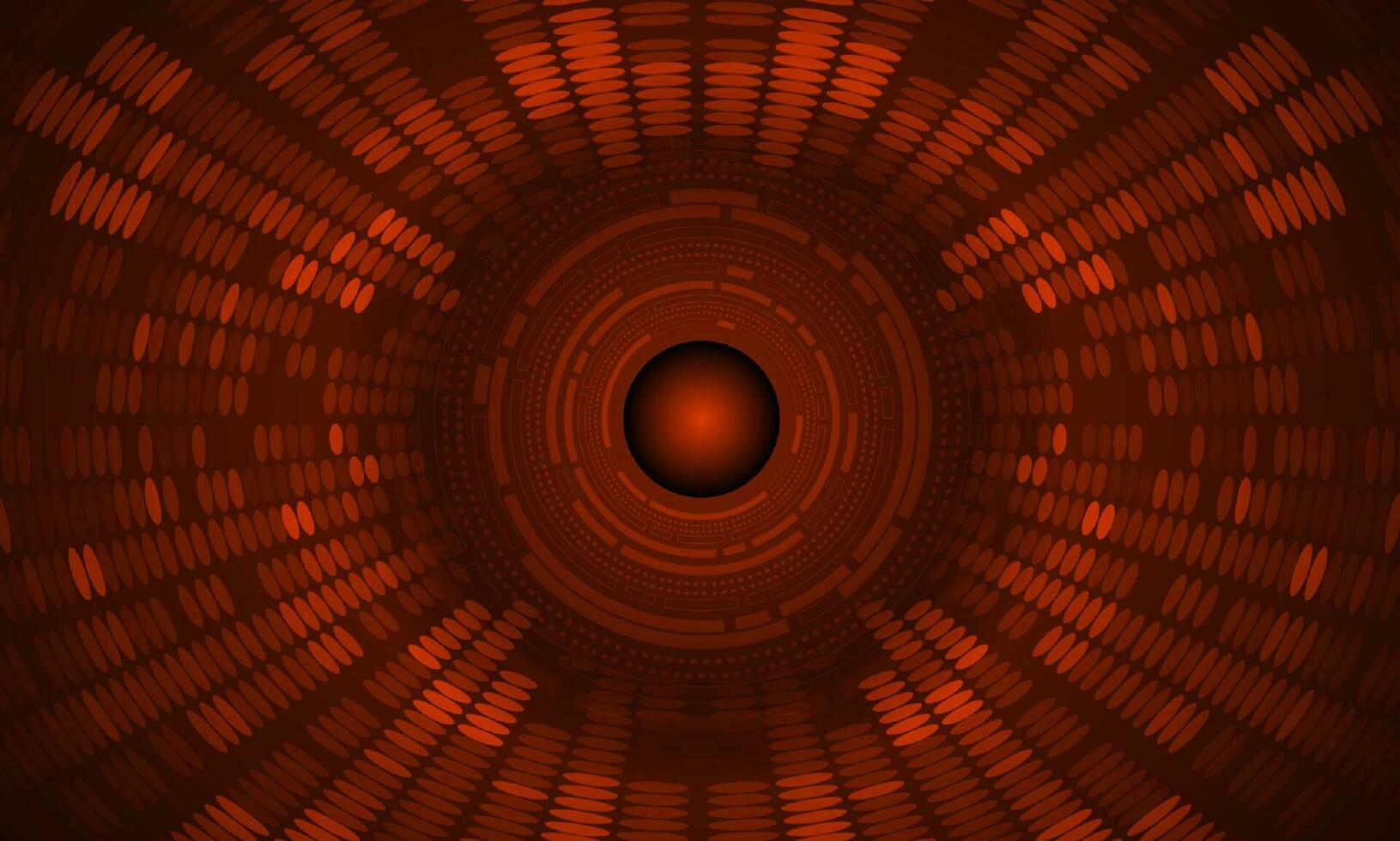 Modern Holographic Globe on Technology Background vector