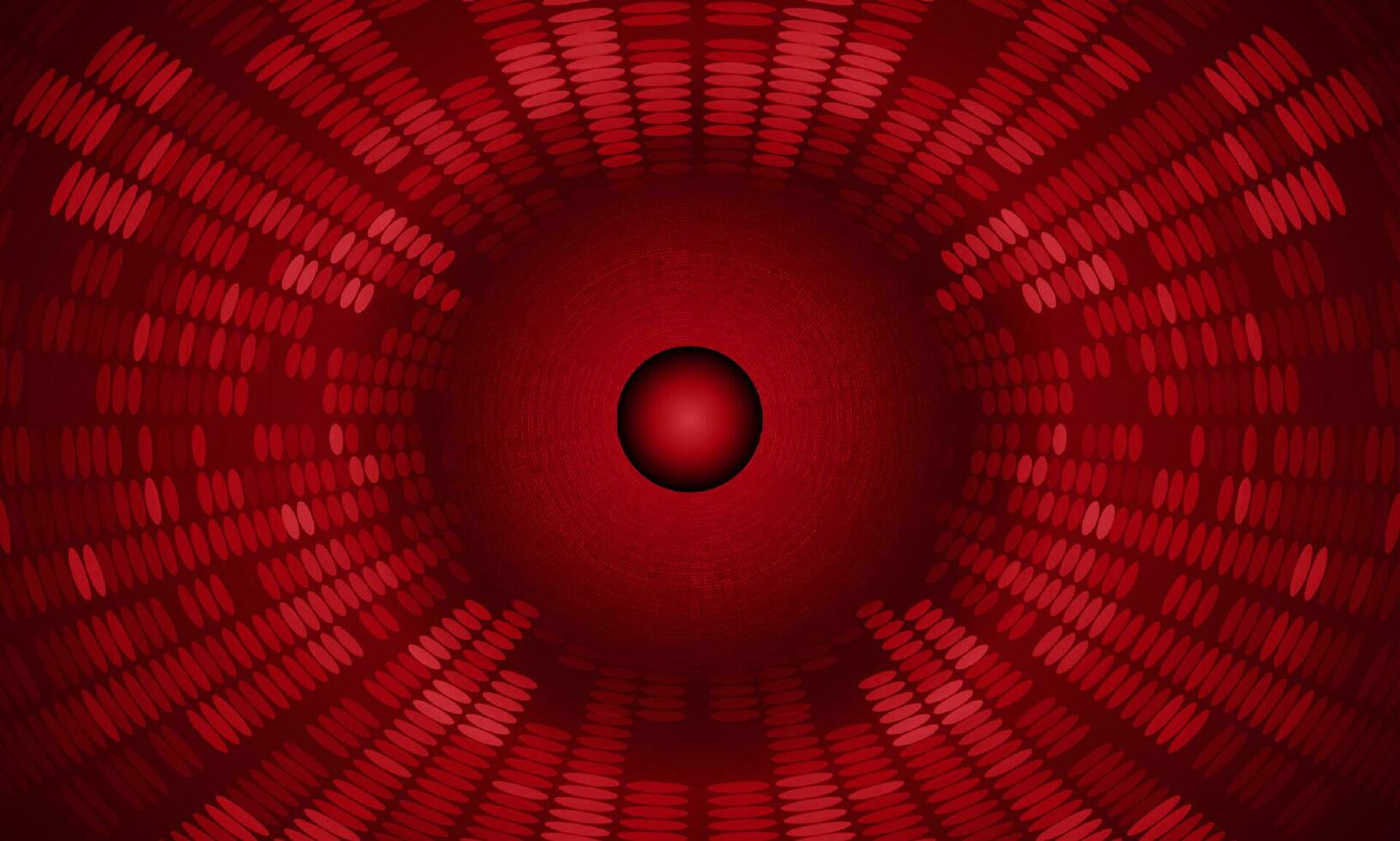 Modern Holographic Globe on Technology Background vector