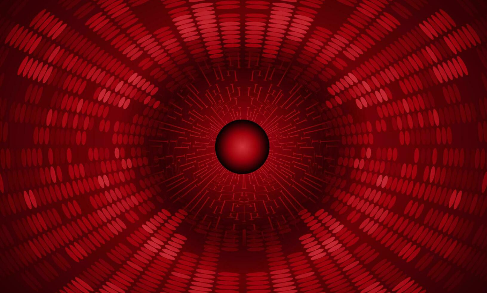 Modern Holographic Globe on Technology Background vector