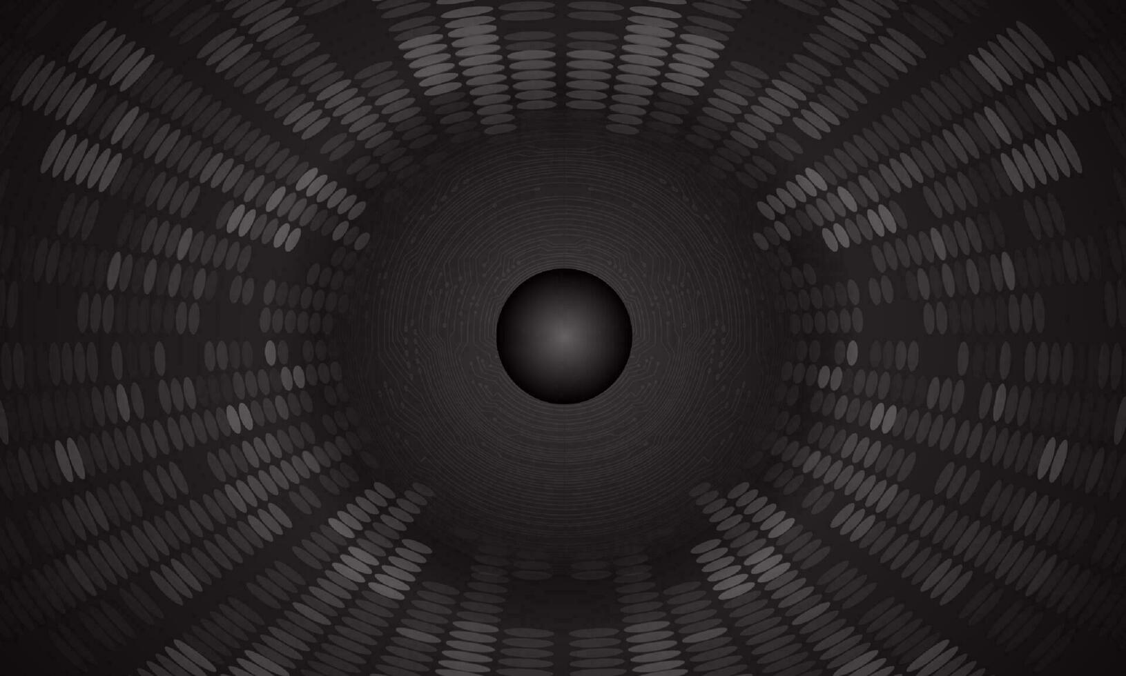 Modern Holographic Globe on Technology Background vector