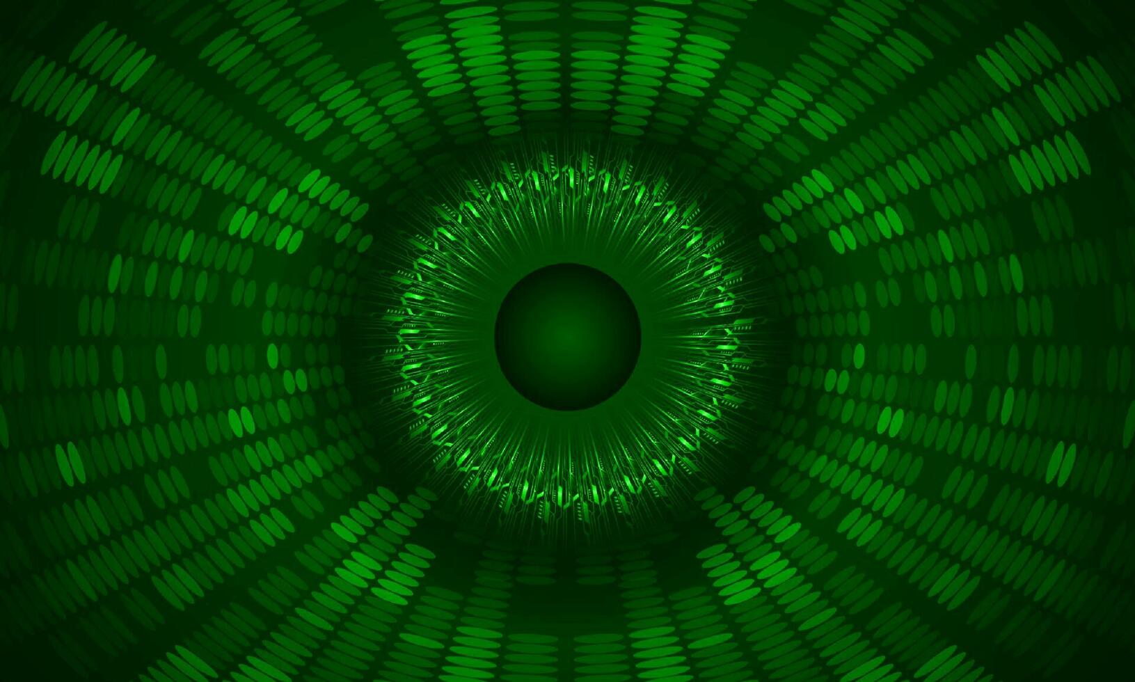 Modern Holographic Globe on Technology Background vector