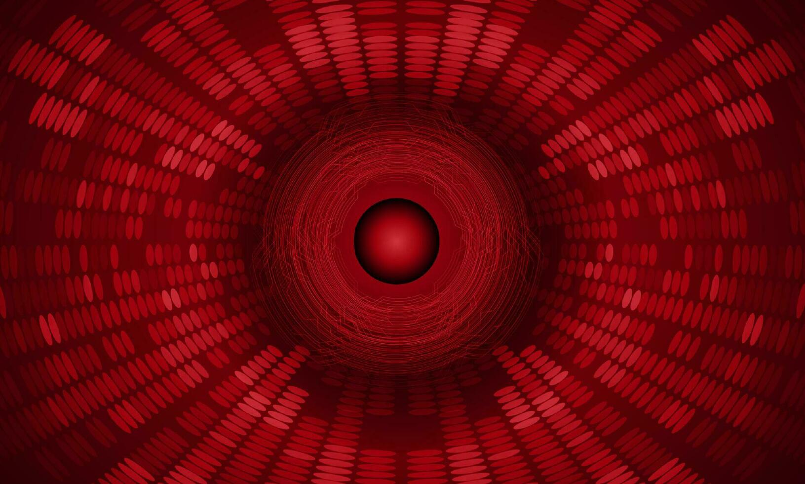 Modern Holographic Globe on Technology Background vector