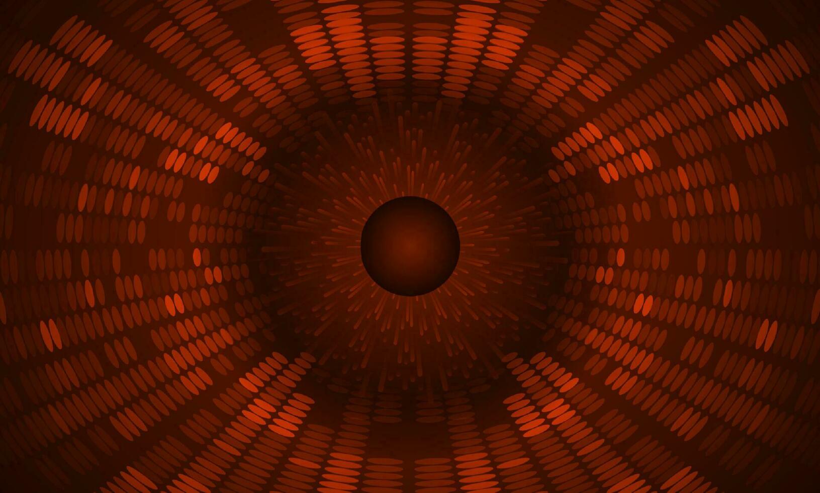 Modern Holographic Globe on Technology Background vector