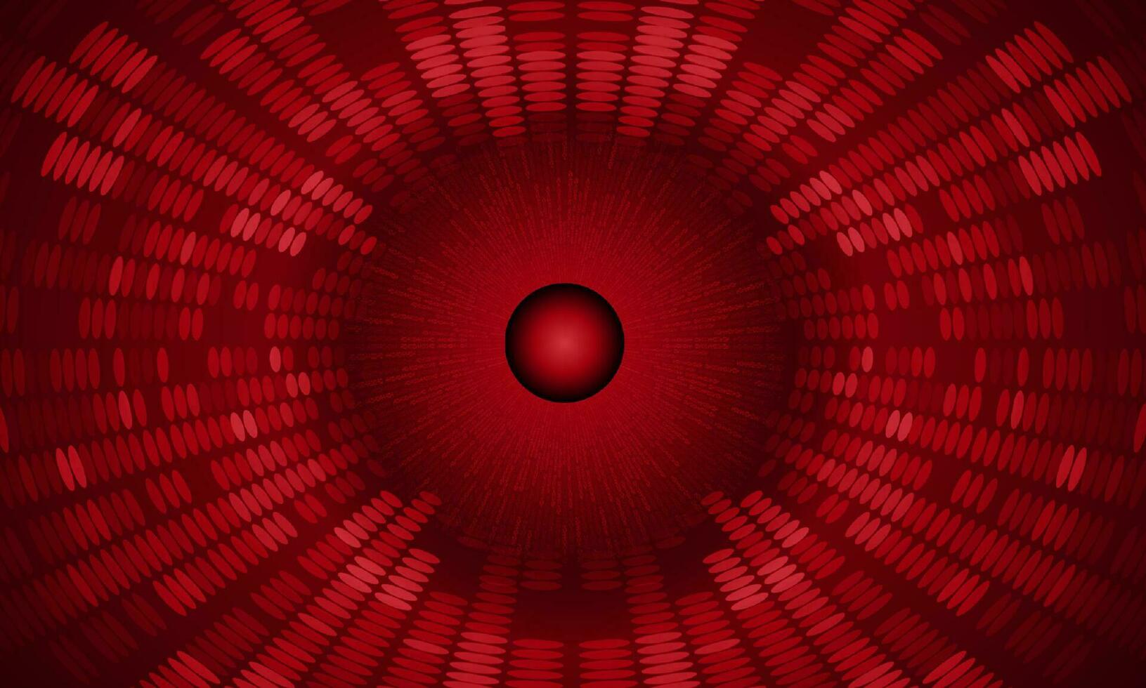 Modern Holographic Globe on Technology Background vector