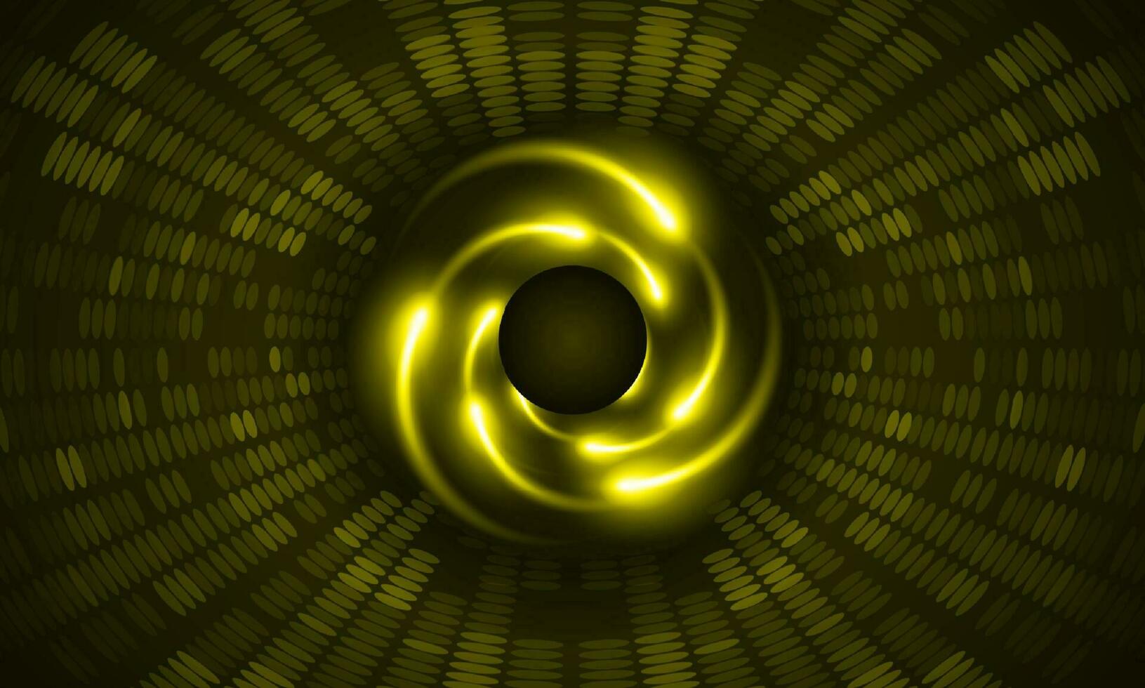 Modern Holographic Globe on Technology Background vector