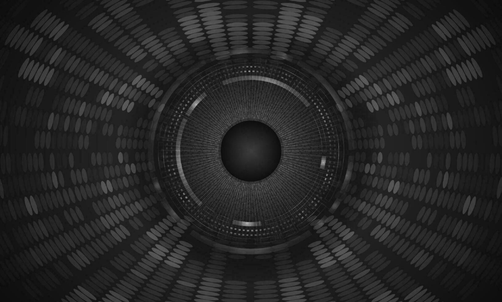 Modern Holographic Globe on Technology Background vector