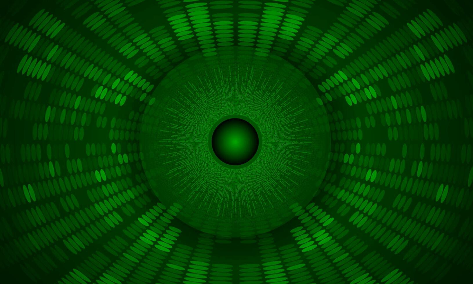 Modern Holographic Eye on Technology Background vector