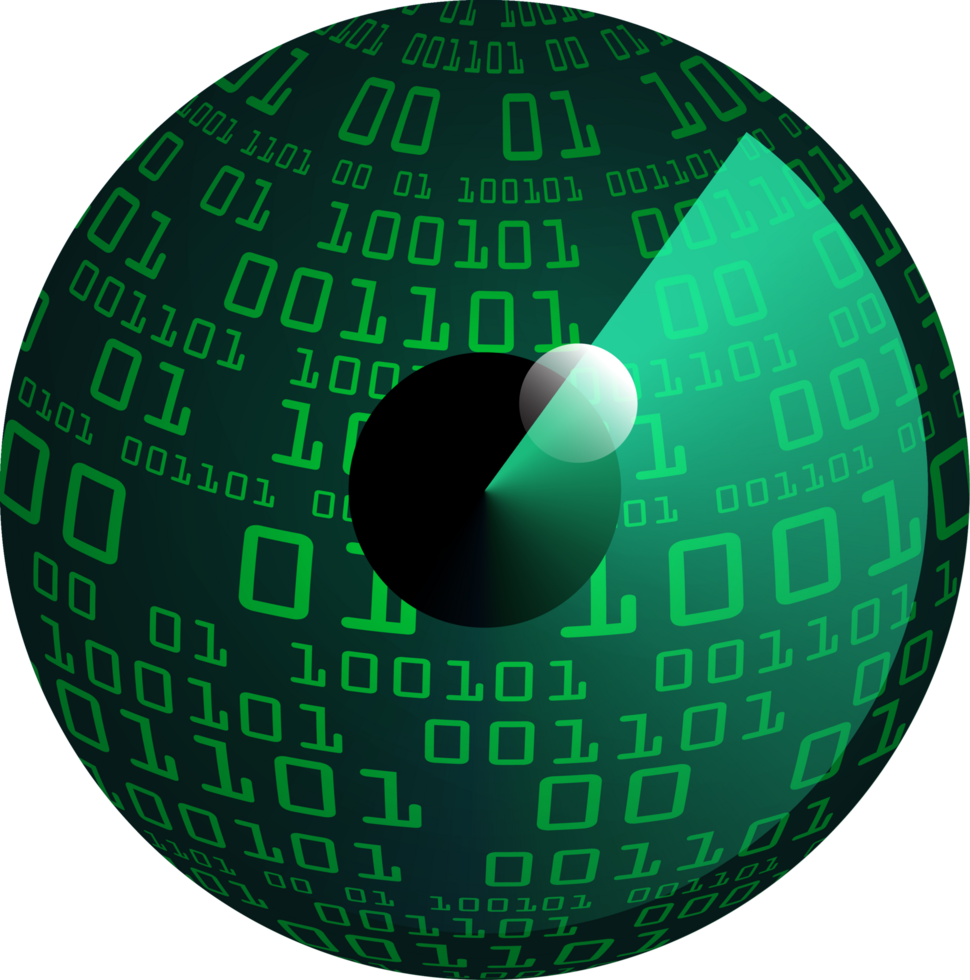 Modern Technology Eye Crop-out png