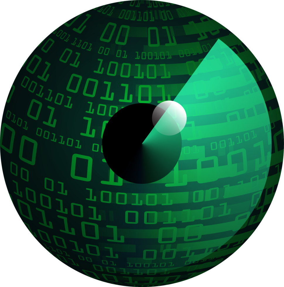Modern Technology Eye Crop-out png