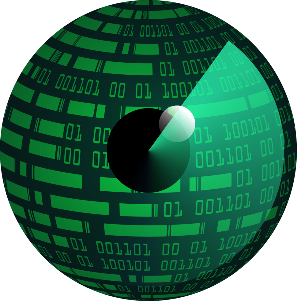 Modern Technology Eye Crop-out png
