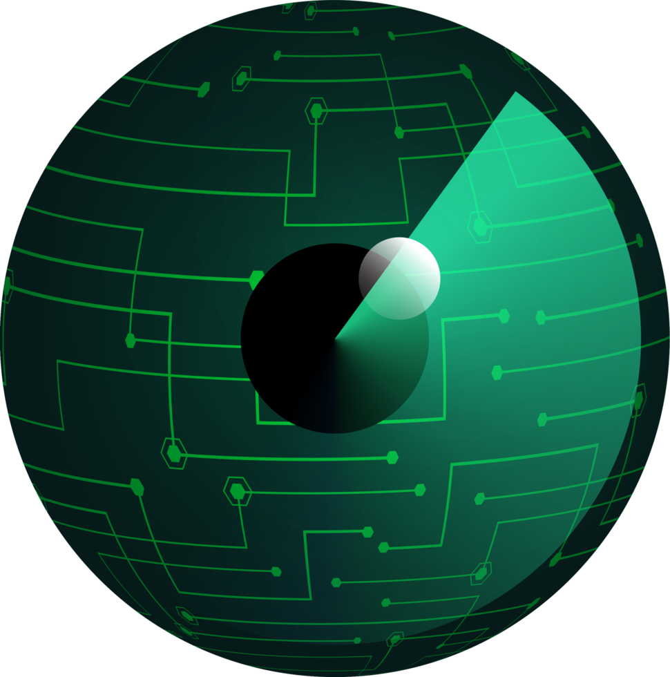 Modern Technology Eye Crop-out png