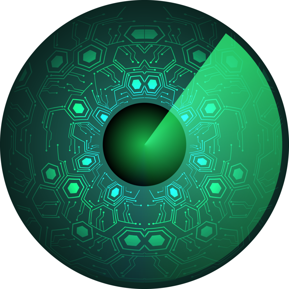 Modern Technology Eye Crop-out png