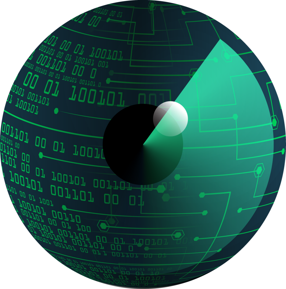 Modern Technology Eye Crop-out png