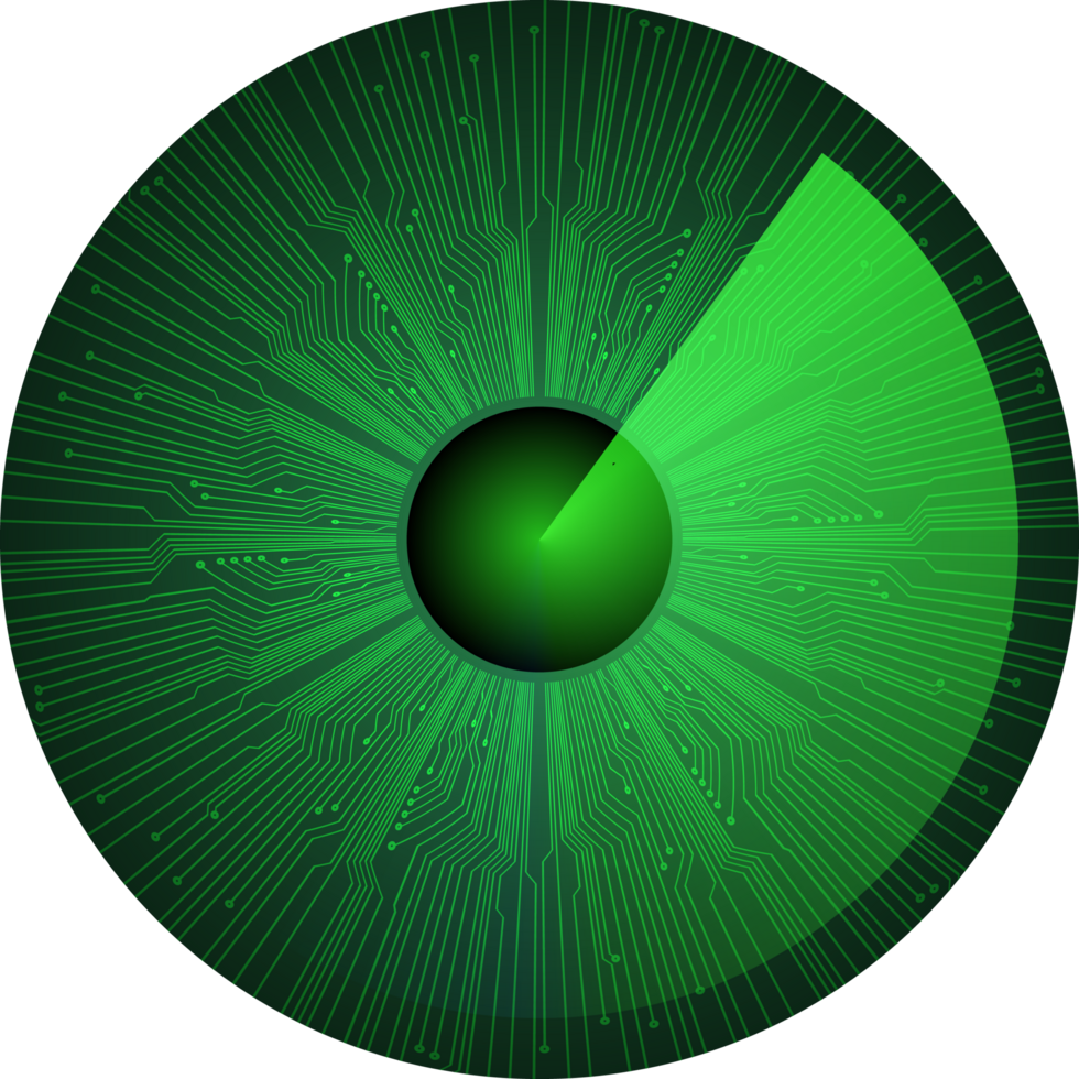 Modern Technology Eye Crop-out png