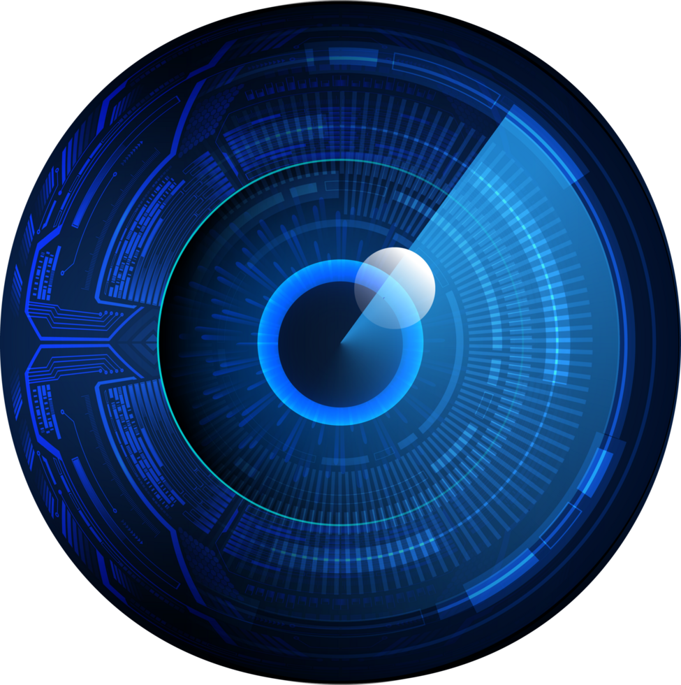 Modern Technology Eye Crop-out png