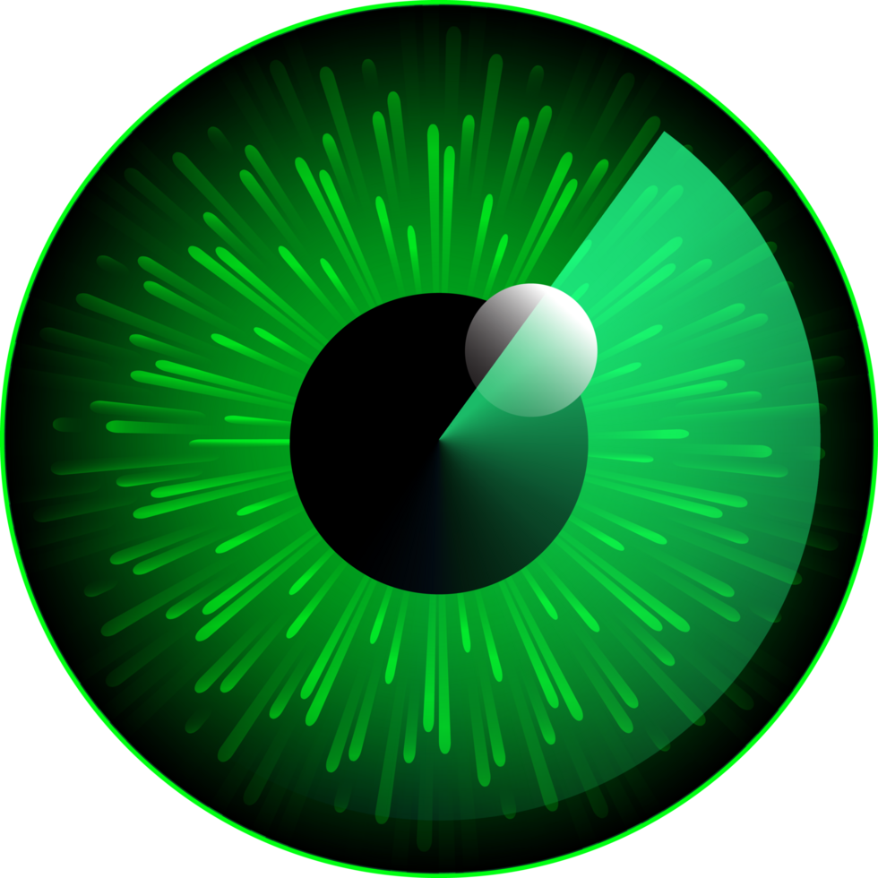 Modern Technology Eye Crop-out png