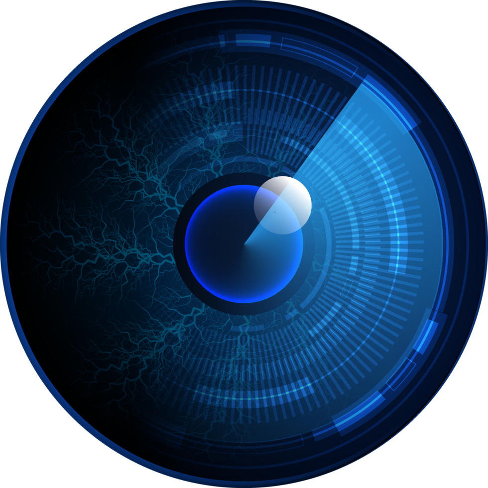 Modern Technology Eye Crop-out png