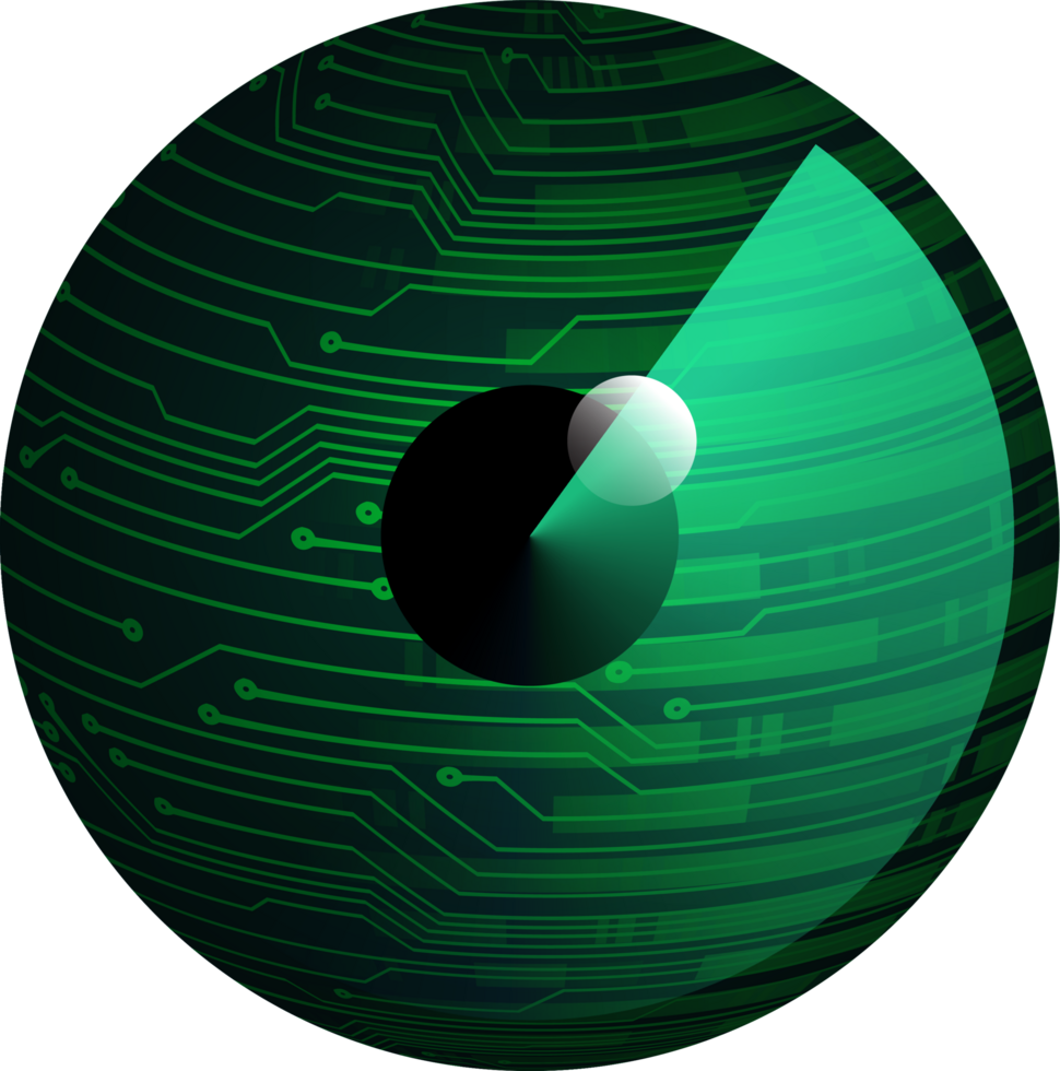 Modern Technology Eye Crop-out png