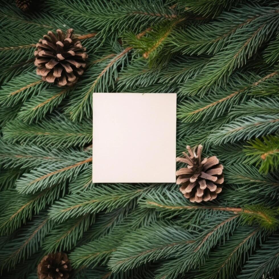 Christmas frame background. Illustration photo