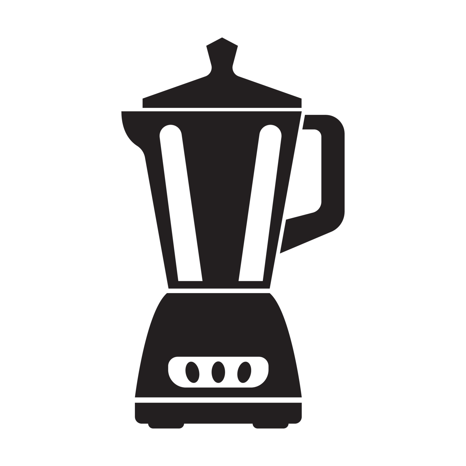 Blender vector icon symbol tool isolated logo design. 24354651 Vector Art  at Vecteezy