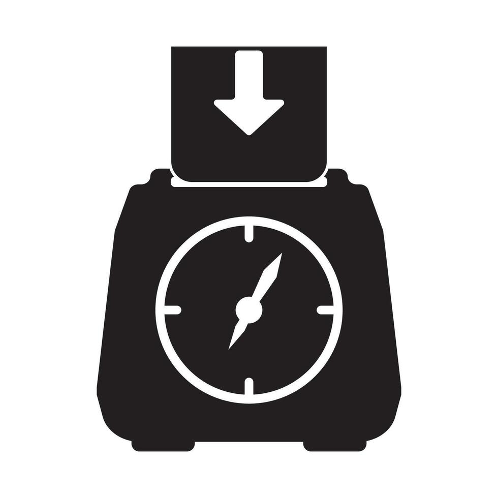 Attendance machine icon,logo illustration design template. vector