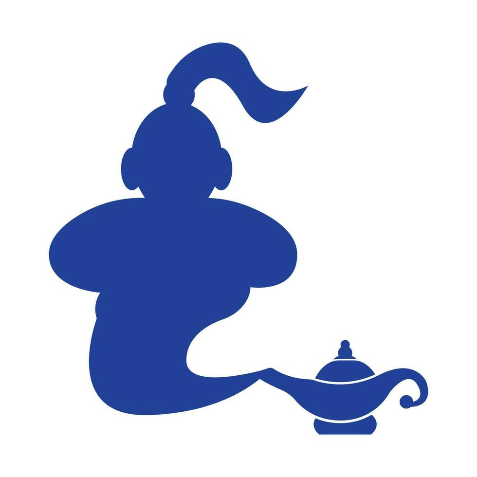 Genie symbol icon,logo illustration design template. vector