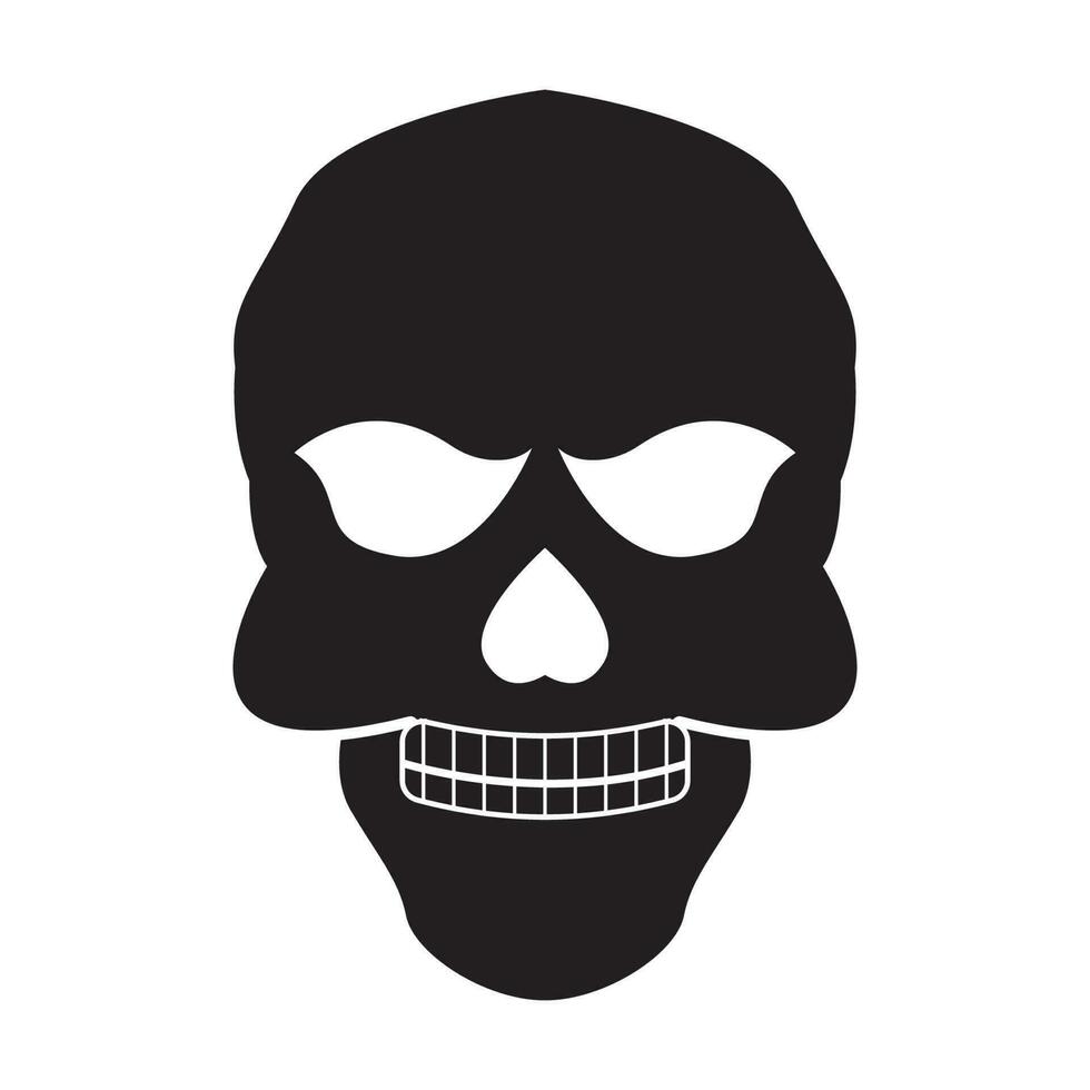 Skull icon,logo illustration design template. vector