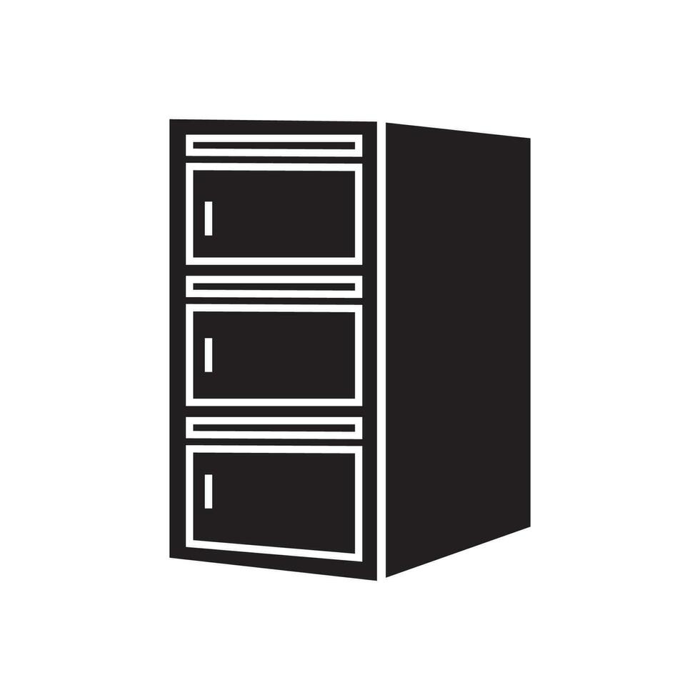File storage icon symbol,logo vector illustration design template